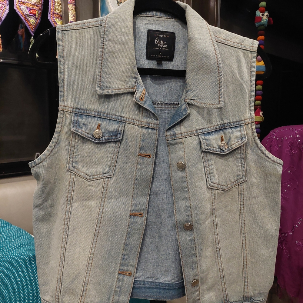 Denim Vest by